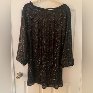 GLAM Sparkly Black H&M Dress!!!